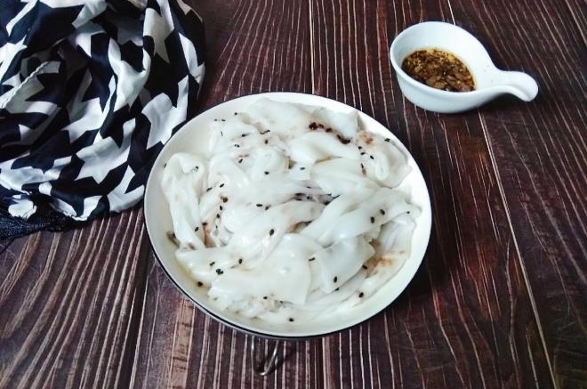 芝麻肠粉(快手早餐)